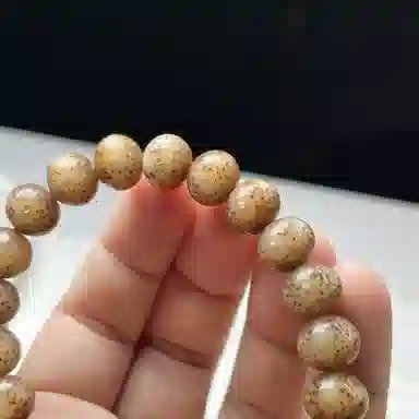 吉千年 【孤品+顶尖高货】新中式复古潮流风 好运 平安顺遂 招财进宝 焦糖色冰糖 苹果珠 星月菩提 珠串 男女同款情侣款