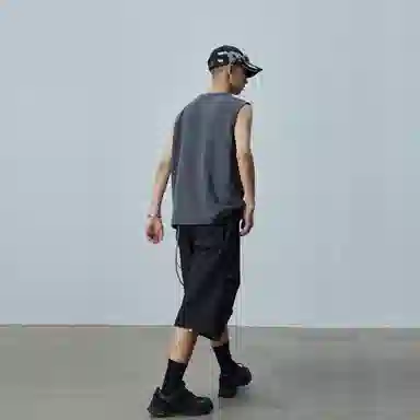 Silentex Fashion Silhouette Sleeveless Tee