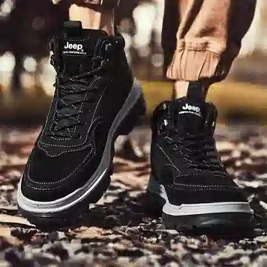 Jeep Outdoor Boots Black