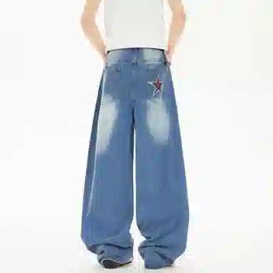 Pirkadat Vintage Wide-Leg Jeans
