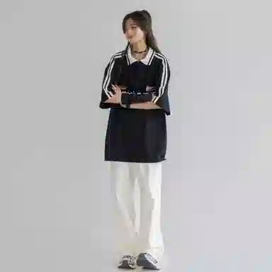 WHAZLAB jerseyfitvintagePolo