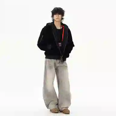 Pirkadat Vintage Washed Wide Leg Jeans