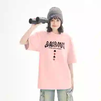 DAREASY Poker Print T-Shirt