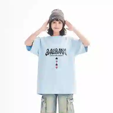 DAREASY Poker Print T-Shirt