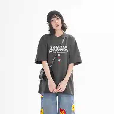 DAREASY Poker Print T-Shirt