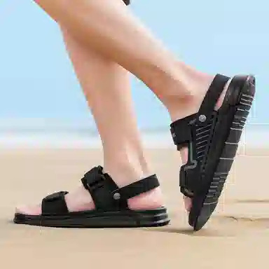 木林森 外穿休闲两穿 沙滩凉鞋 男款