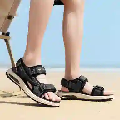 木林森 潮流时尚简约便捷软底 沙滩凉鞋 男款