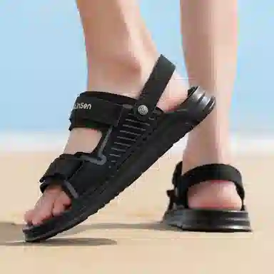 木林森 外穿休闲两穿 沙滩凉鞋 男款