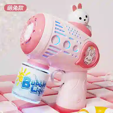 咕轹 卡皮巴拉 全自动加特林 泡泡机