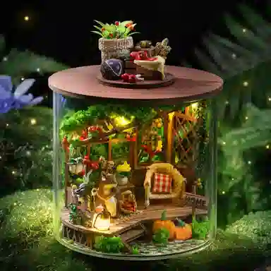 咕轹 精致梦幻小屋 模型