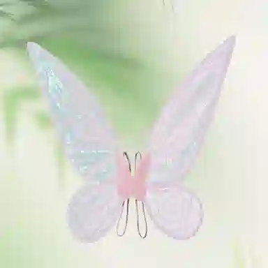 咕轹 炫彩蝴蝶翅膀 天使精灵翅 玩具
