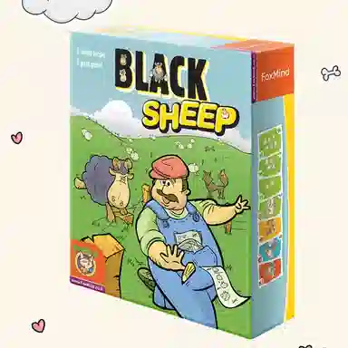 咕轹 黑羊驱逐令纸牌 桌游