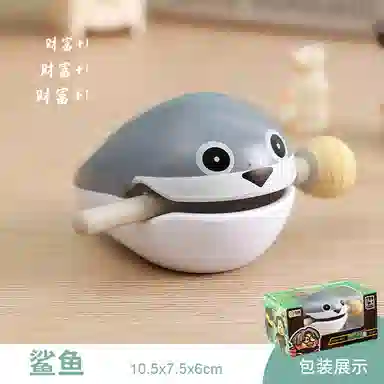 咕轹 创意坤坤木鱼 玩具