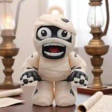 咕轹 会动的木乃伊 玩具