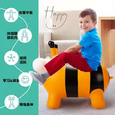 咕轹 蜜蜂跳跳马 加大加厚皮 玩具