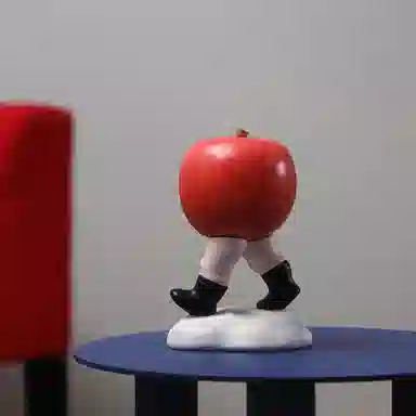 咕轹 行走的苹果可爱喜庆  潮流衍生品