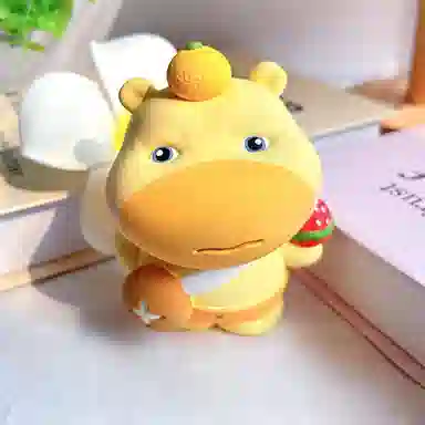 咕轹 水豚噜噜石膏娃娃 玩具