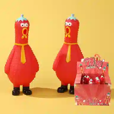 咕轹 可爱趣味发泄尖叫鸡 玩具
