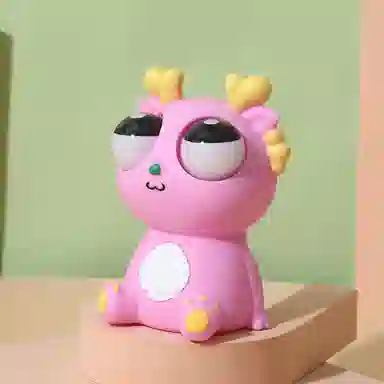 咕轹 刀乐解压爆眼龙捏捏乐 玩具