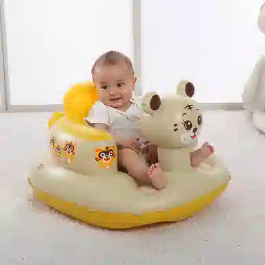 咕轹 加厚乖乖虎充气沙发 玩具