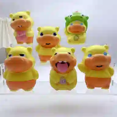 咕轹 河马噜噜 盲盒类 两个盲盒