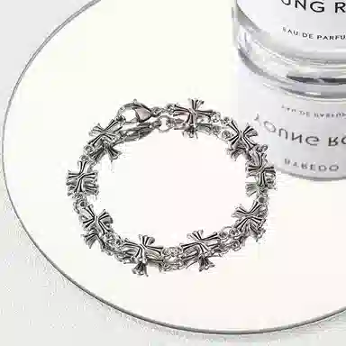 Fairwhale Vintage Cross Bracelet