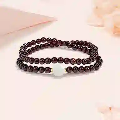 【S925纯银|鸿运当头】 七七银饰 时来运转 转运珠 平安纳福 好运常在 新中式国风高级感 气质百搭 好运 玛瑙 玉石手串 男女同款情侣款