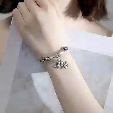 【S999足银 马上有钱花】 七七银饰   国潮吸金 考试上岸招财小霸王新中式时来运转 财源广进 好运 纯银 手链 女款