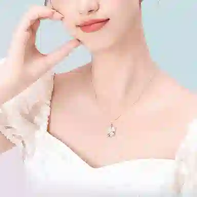 【S925银 幸运四叶草】 七七银饰 小众设计轻奢灵动闪耀 小清新 简约精致高级感转运锁骨链 浪漫约会告白 纯银 项链 女款