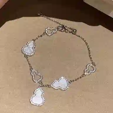 【S925纯银 福禄相随 】 七七银饰 新中式葫芦吉祥 精致百搭 轻奢贵气高级感古典简约风国潮设计#好运  银 手链 女款