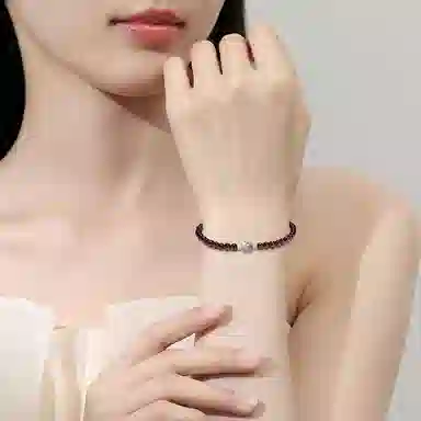 【S925银|鸿运当头】 七七银饰 转运纳福珠 本命年转运 好运常在 福气满满 新中式国风高级感 气质百搭 好运    玛瑙 玉石手串 男女同款情侣款