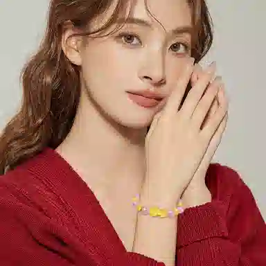 【S999足银纯银】 七七银饰 招财貔貅 吞金瑞兽 吉祥如意 福气满满财源滚滚 新中式国风高级感 琉璃 手串 男女同款情侣款