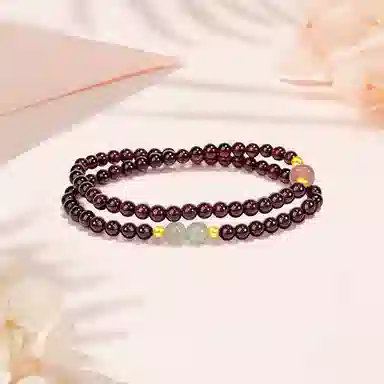 【S925纯银|鸿运当头】 七七银饰 纳福珠串 时来运转  新中式国风高级感 福气满满 气质百搭 本命年转运 玛瑙 玉石手串 男女同款情侣款