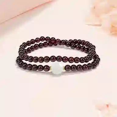 【S925纯银|鸿运当头】 七七银饰 时来运转 转运珠 平安纳福 好运常在 新中式国风高级感 气质百搭 好运 玛瑙 玉石手串 男女同款情侣款