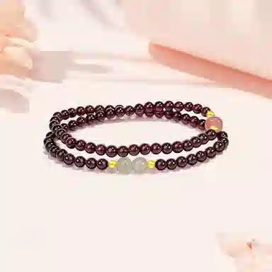 【S925纯银|鸿运当头】 七七银饰 纳福珠串 时来运转  新中式国风高级感 福气满满 气质百搭 本命年转运 玛瑙 玉石手串 男女同款情侣款