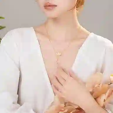 【S925银 福禄双全】 七七银饰 葫芦蝴蝶 招财纳福 新中式 平安顺遂福气满满 轻奢浪漫气质百搭 灵动优雅#好运 纯银 项链 女款