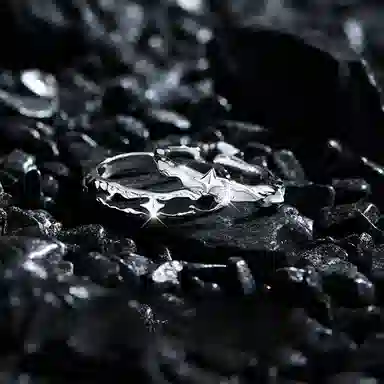 【S999足银纯银|精选高品质】 七七银饰 星河万里 百搭开口可调节 轻奢简约高级感 表白告白日常通勤  银 戒指 男女同款情侣款