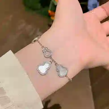 【S925纯银 福禄相随 】 七七银饰 新中式葫芦吉祥 精致百搭 轻奢贵气高级感古典简约风国潮设计#好运  银 手链 女款