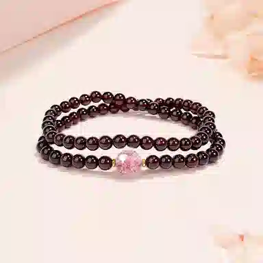 【S925纯银|鸿运当头】 七七银饰  时来运转 纳福珠串 本命年转运 新中式  福气满满 平安顺遂招财纳福   玛瑙 玉石手串 男女同款情侣款