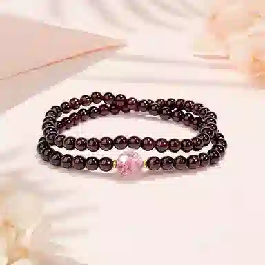 【S925纯银|鸿运当头】 七七银饰  时来运转 纳福珠串 本命年转运 新中式  福气满满 平安顺遂招财纳福   玛瑙 玉石手串 男女同款情侣款