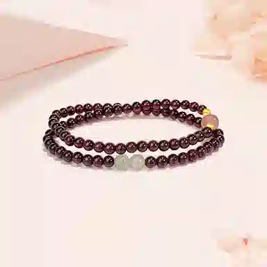 【S925纯银|福气满满】 七七银饰 纳福转运珠串  时来运转 新中式国风高级感 本命年转运气质百搭   天然 玛瑙 玉石手串 男女同款情侣款