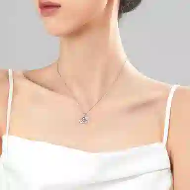 【S925纯银 高品质】 七七银饰 银杏叶 三生有杏遇见你锁骨链 小众温柔设计 轻奢经典简约百搭 好运  银 项链 女款