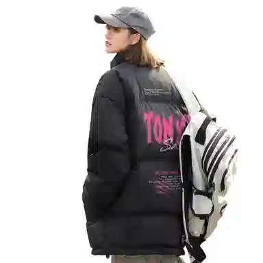 TONYKRZ Claw Print Puffer Jacket