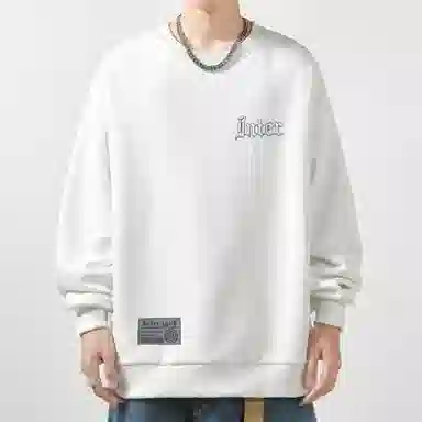 国际米兰足球俱乐部 重磅涂鸦字母印花宽松套头内搭学生户外美式嘻哈卫衣 男女同款