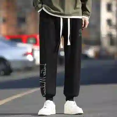 国际米兰足球俱乐部 字母印花休闲裤  宽松百搭束脚长裤学生户外运动卫裤大码基础款 男女同款