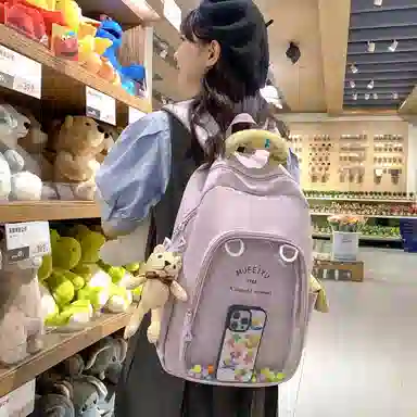 BALANG Nylon PVC Backpack