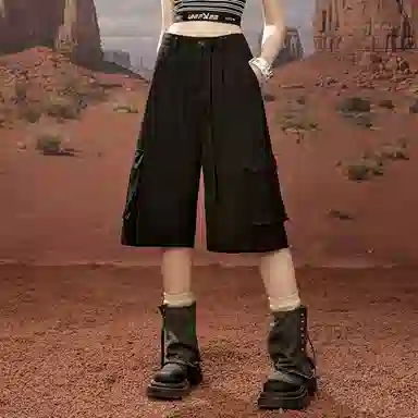 UNIFREE Cargo Shorts Black