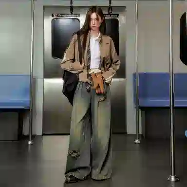 UNIFREE Vintage Studded Jacket