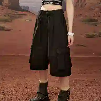 UNIFREE Cargo Shorts Black