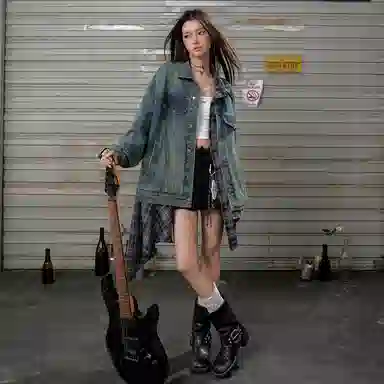 UNIFREE Denim Jacket Retro Blue